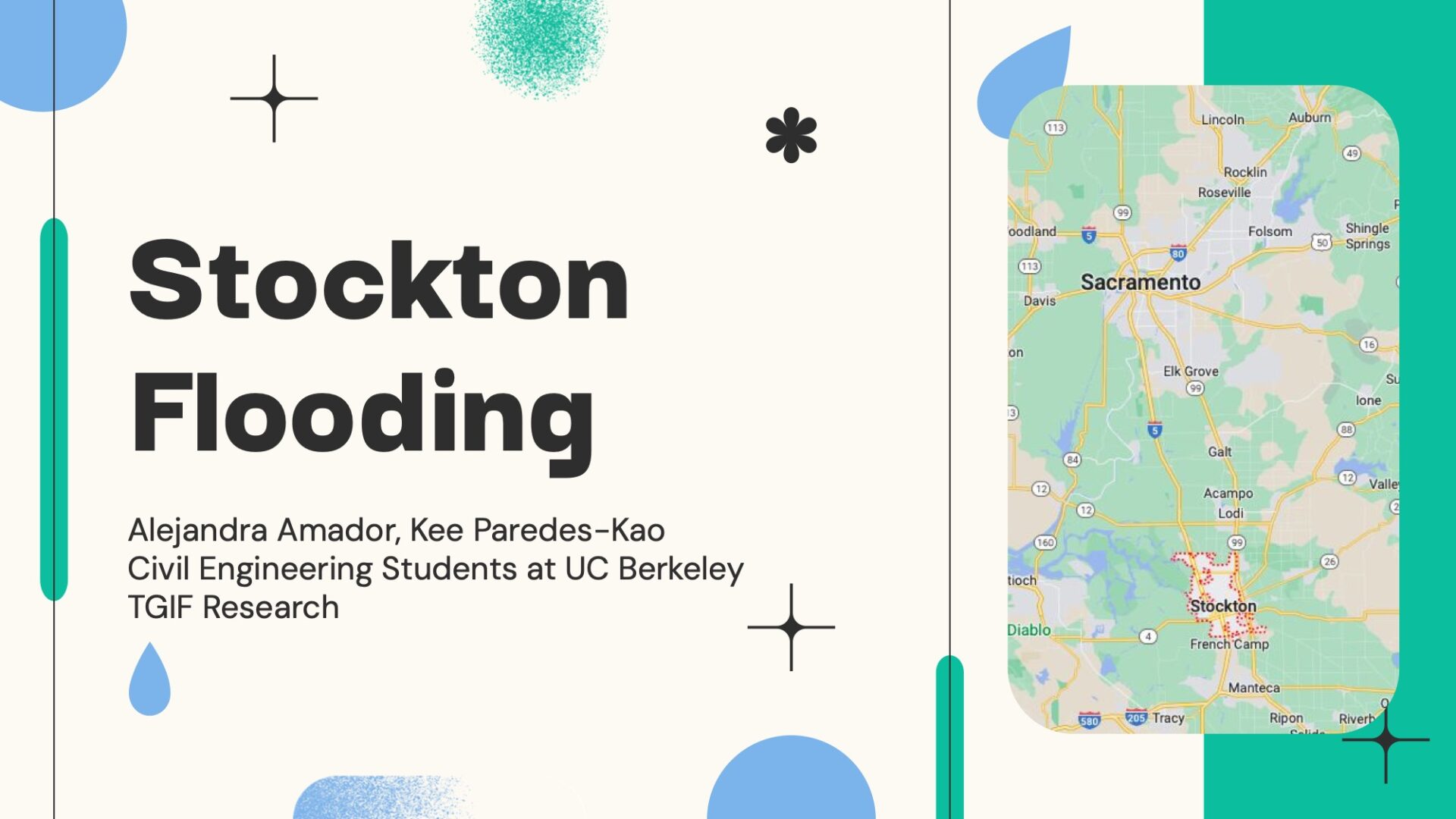 Stockton Flooding — slide 1