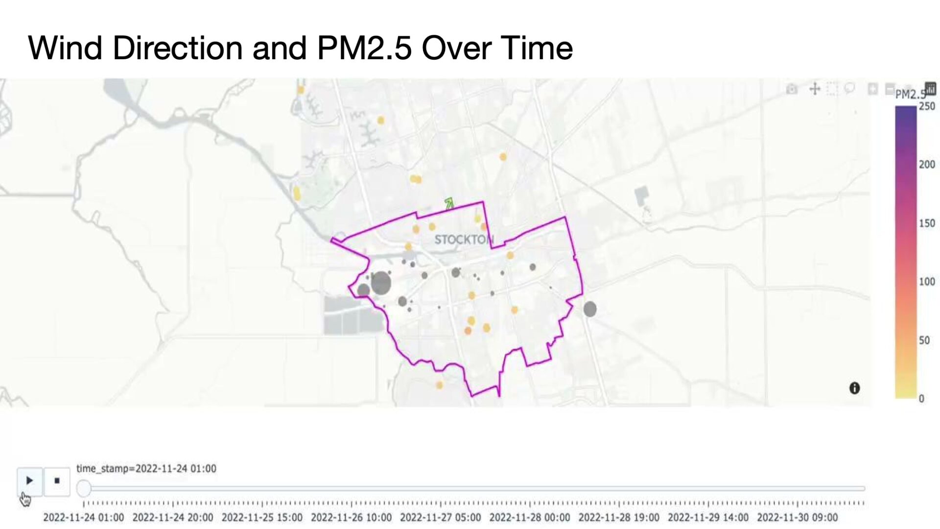 Investigating Poor Air Quality Within the AB617 Boundary Stockton, CA.pptx 8